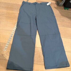 OLD NAVY WOMENS 18 PLUS QUICK DRY PANTS NEW BLUE